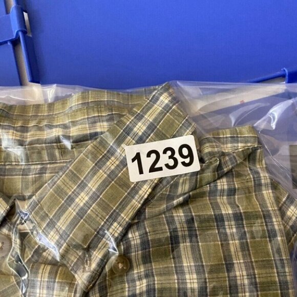 Wrangler RIATA Shirt Adult Extra Large Green Plaid Casual Western Mens Outdoors - Picture 10 of 10